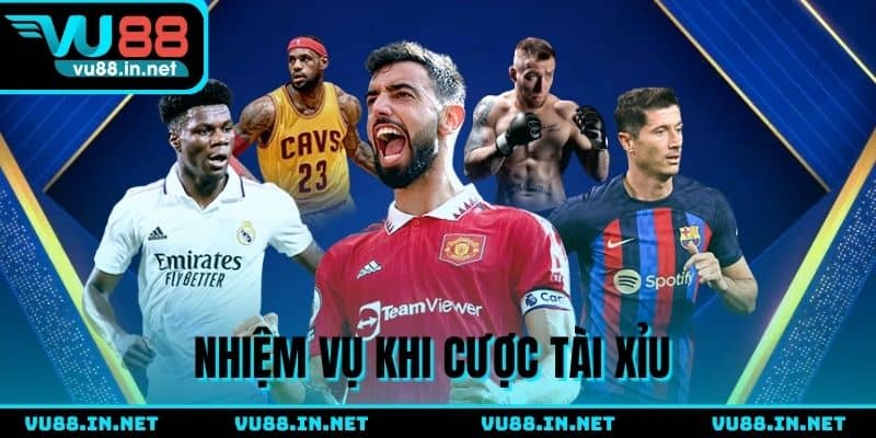 Nhiệm vụ khi dự đoán cược bóng đá